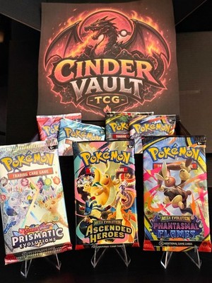 Pokémon Mystery Box | 3 Sealed Booster Packs | Guaranteed EX or Better | Bonus I