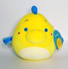 Squishmallows Disney Flounder 8   9 w/fin Plush Toy The Little Mermaid Movie