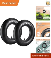 Easy Install 4.80/4.00-8 Tire Replacement for Outdoor Equipment, Set of 2