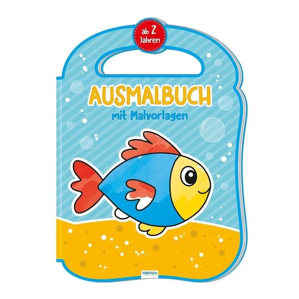 Trötsch Ausmalbuch Ab 2 Jahren | Malbuch BeschäFtigungsbuch Ausmalbuch | KG-image