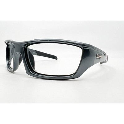 DVX Axon Sunglasses Mens Gray Wiley X Z87-2+ Safety Frame 62-17-124