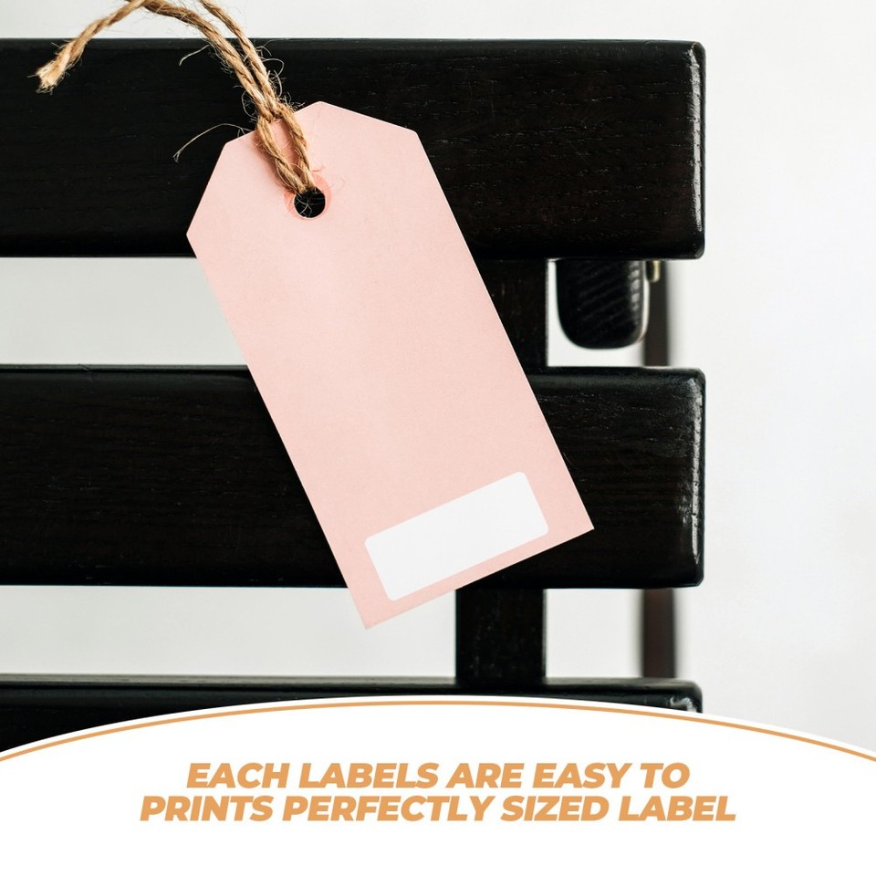 Blank Label Stickers Name Tag Printable Labels Adhesive for Printer ...