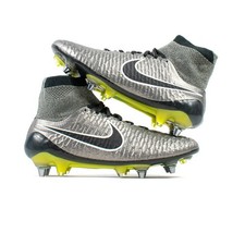 Posted nowRARE Nike Magista Obra Silver SG Pro cleats sz 6.5