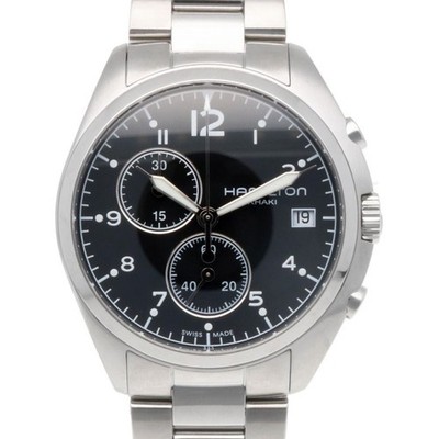 HAMILTON Khaki Aviation Pilot Pioneer H76512133 H765121 schwarzes Zifferblatt...