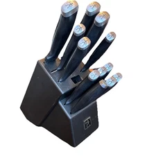 JA Henckels Silvercap 13 pc Knife Block TBA 13580-100 International Set