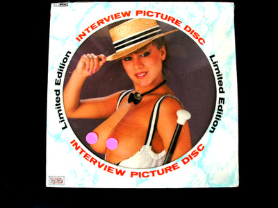 SAMANTHA FOX RARE  1987 INTERVIEW 12'' PICTURE DISC RECORD in SHRINK N/M IMPORT