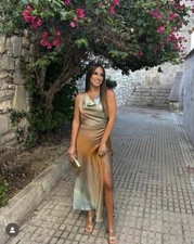 ZARA NWT WOMAN SS24 TIE DYE PRINT MIDI DRESS MULTICOLORED | 3031/200 SIZE M, L