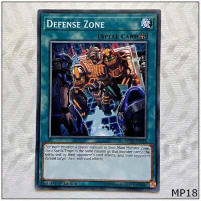 Defense Zone - MP18-EN078 - Common 1st Edition Yugioh