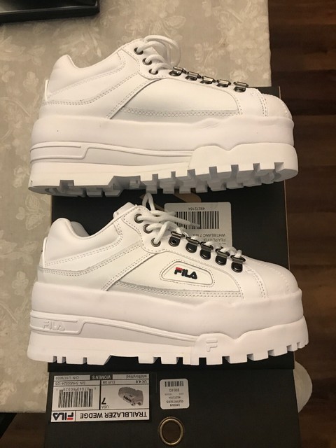 fila icy trailblazer wedge sneakers