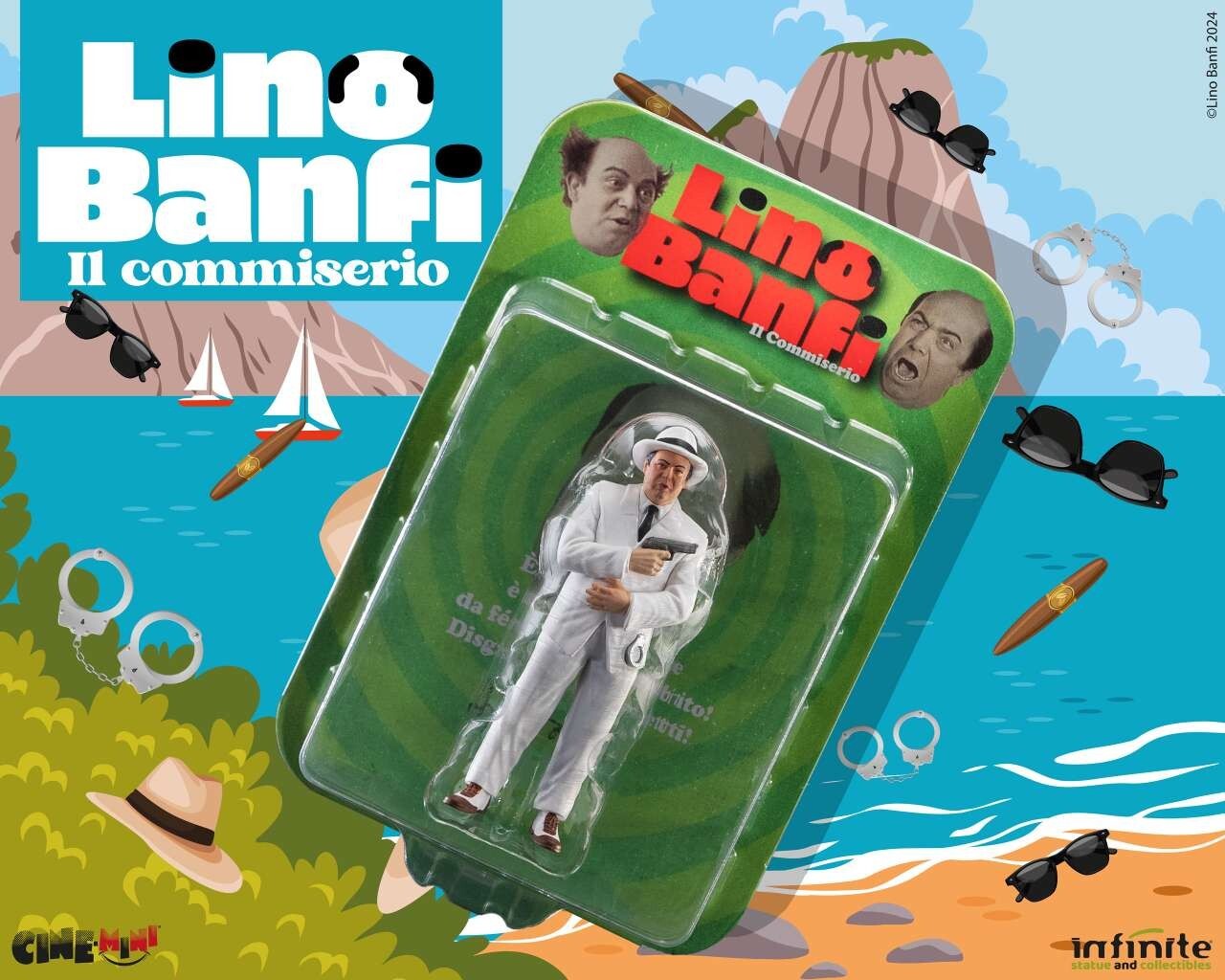 Lino Banfi Is The Commisario Natale Lo Gatto Figure Infinite Statue