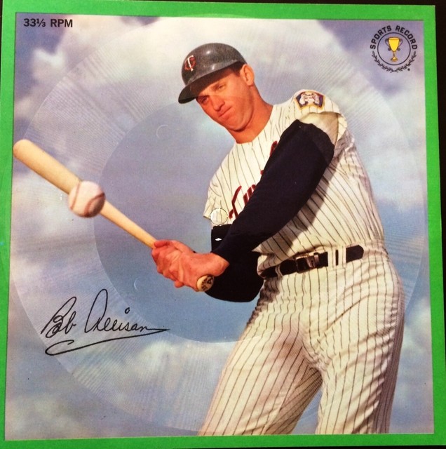 1964 Auravision Bob Allison Baseball Sports Record 33 1/3 RPM eBay