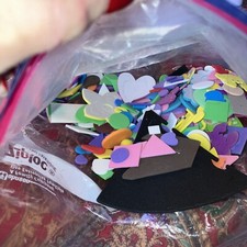 Children  s Unisex Bag Of Foam Shapes  Foam Colorful Stickers