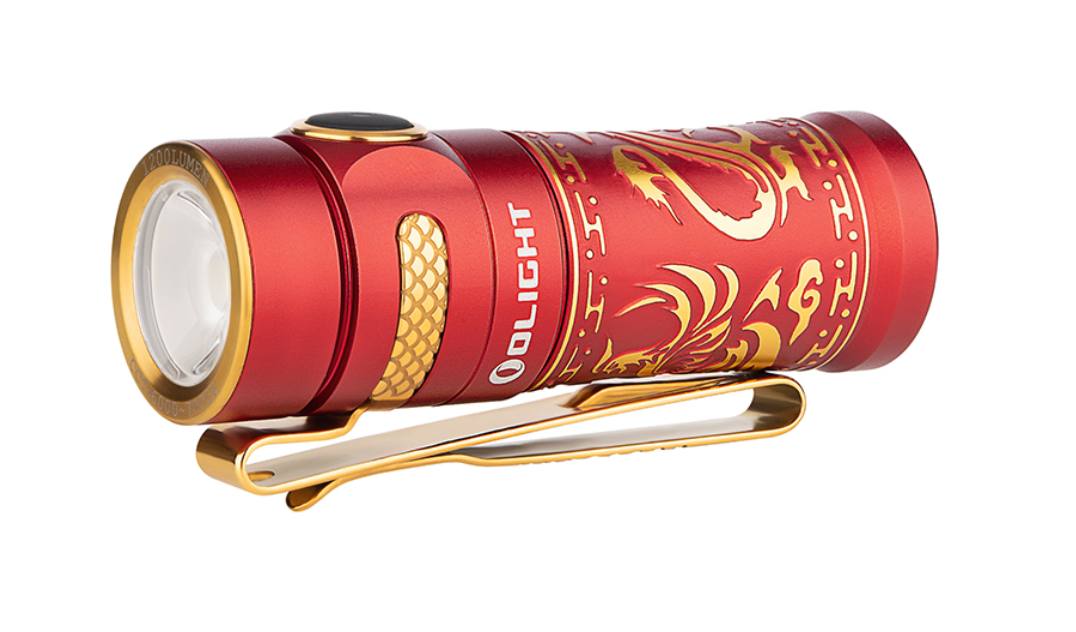 OLIGHT Baton 3 Premium - Dragon & Phoenix Limited Edition LED