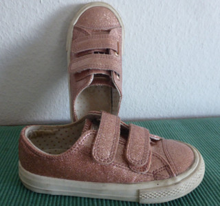 Glitzerschuhe rosa Gr. 26 next