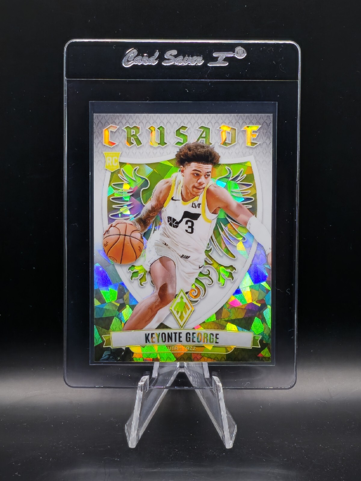 23-24 Phoenix Crusade Keyonte George White Cracked Ice 103/125 #20