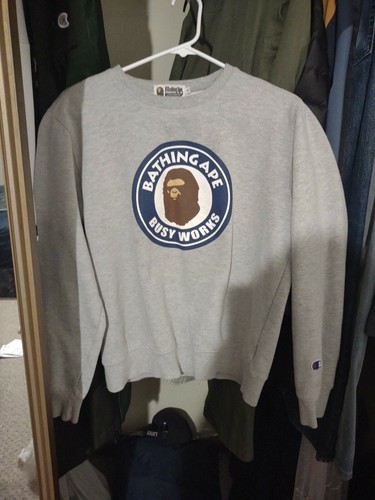 A Bathing Ape X Champion Bape Crewneck 
