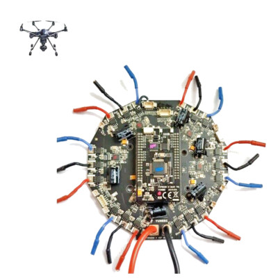 Yuneec Typhoon H Hauptplatine YUN-20160323 mit Flight Controller YUm-20151009