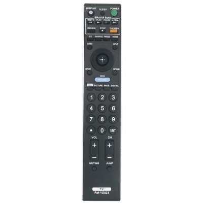 RM-YD023 Remote Control Fit For Sony TV KDL-40W4100 KDL-46W4100 KDL-42V4100