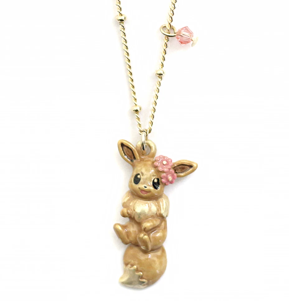 Pokemon Jewelry Palnart Poc Necklace Eevee Accessory Flower pokemon palnart  poc | eBay