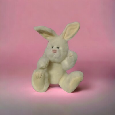 Boyds Bears Fluffie Bunnyhop Rabbit Bunny Plush Posable Joints Stuffed Vintage 