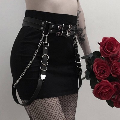 punk chain belt