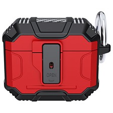 Carbon Fiber Series TUFF Hybrid Case with Secure Lock Clip for AirPods 3rd