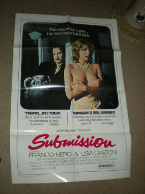 Submission (1976) 27x41 S/S Original 1sh Folded Final (VG) poster