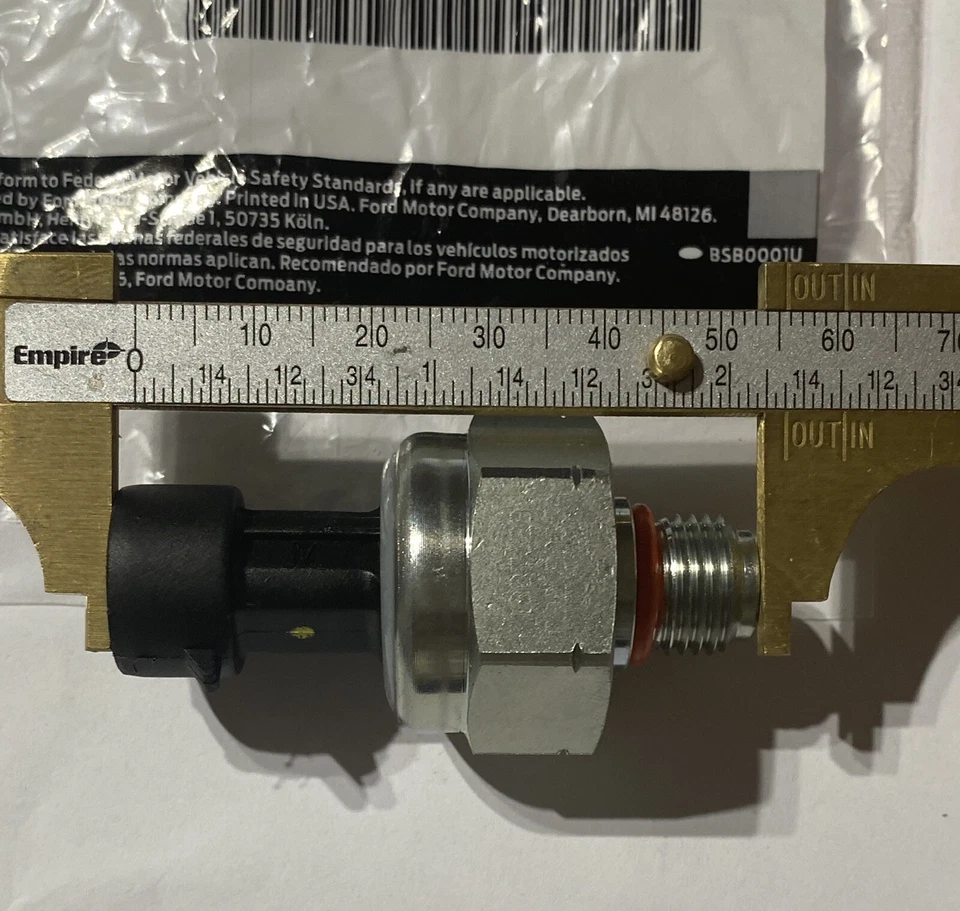 F6TZ-9F838-A, 7.3L Factory Diesel Oil Pressure Sensor Fits FORD 97-2003 ICP102 - Image 3 of 4