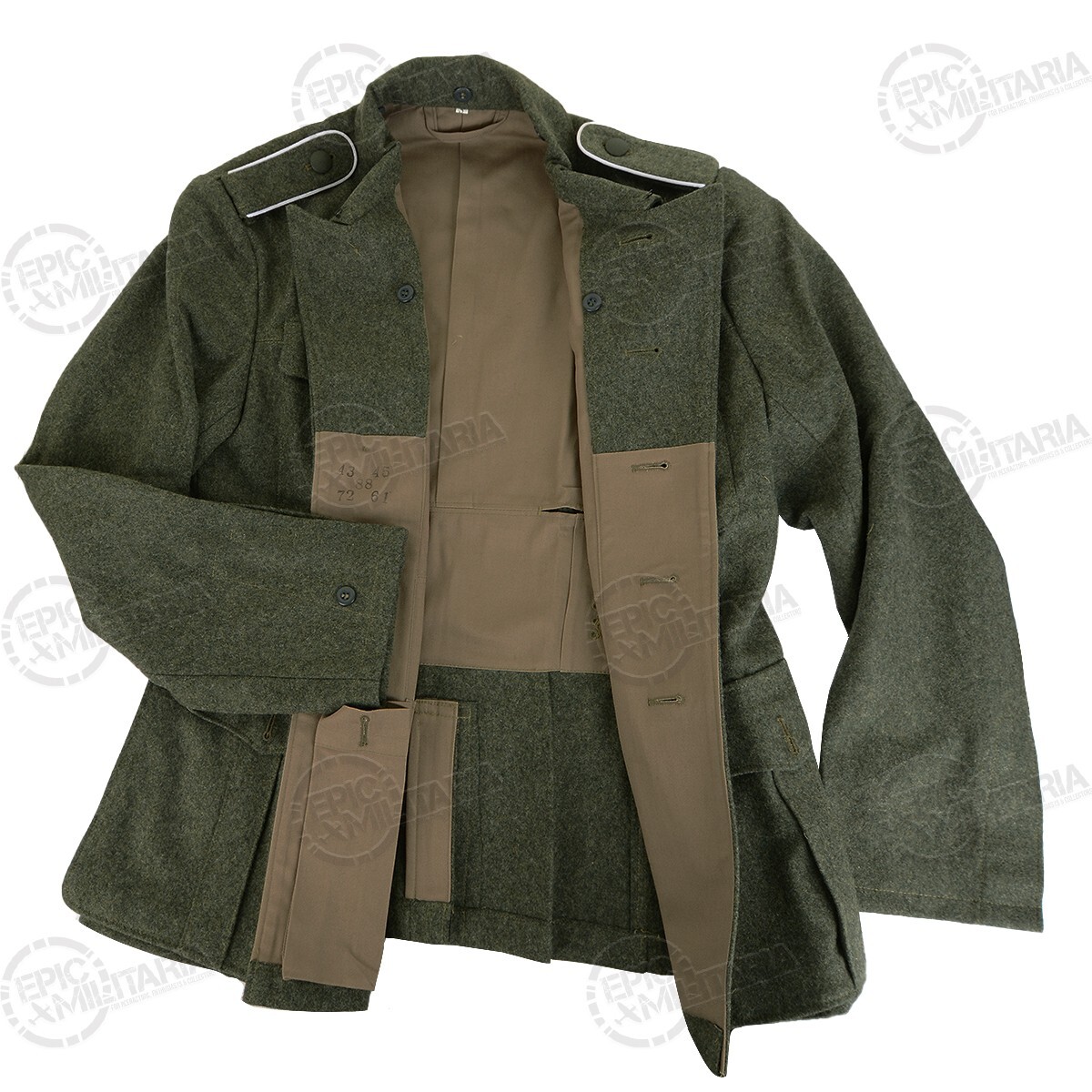 WW2 German Army M40 Field Grey Wool Tunic - Premium | eBay