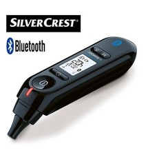 SilverCrest Thermomètre Bluetooth – Front, Oreille & Surface – Multifonctions