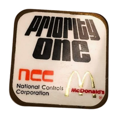 McDonald's 'Priority One' Pin
