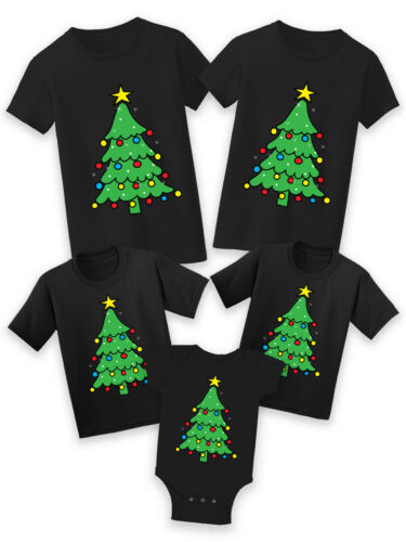 Camisas de árbol de Navidad para Family Funny 2020 Regalo de Navidad combinar el conjunto familiar eBay