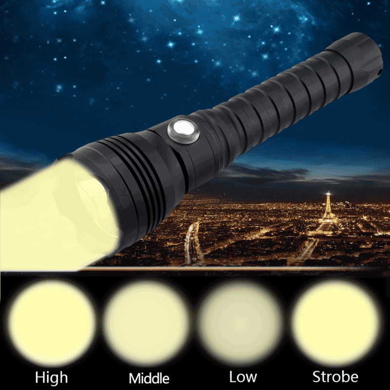 4 Mode Light XHP70 LED Diving Flashlight 26650 26650 Flashlight Torch Tactical hunting flashlight b5e0a8 4 Mode Light XHP70 LED Diving Flashlight 26650 26650 Flashlight Torch Tactical hunting flashlight b5e0a8