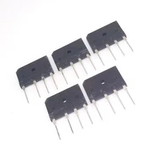 5pcs GBJ1506 Full Wave Flat Bridge Rectifier 15A 600V