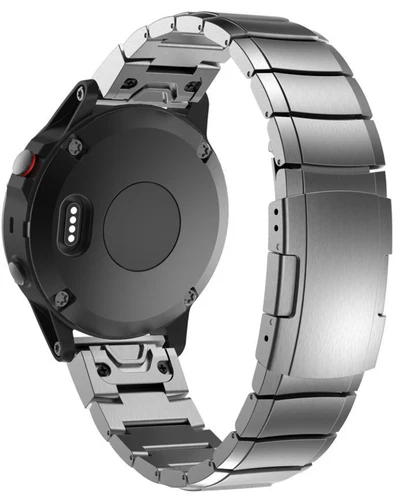 22/26mm Titanium Metal Strap for Garmin Fenix 7 6 5 5X Plus Quick Release Band - 第 1/11 張圖片