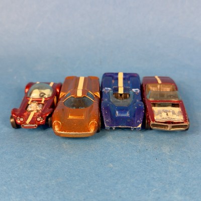 Hot Wheels Redlines Hotwheels von vier sehr gepflegten Modellen! Gold Lola Gt60