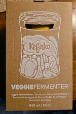 Kefirko Fermentation Kit Vegetables Fermenter Complete Kit with Recipes Book...