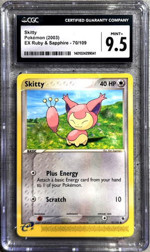 Skitty graded CGC 9.5 for sale on eBay