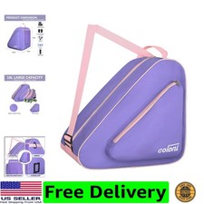 Skate Bag for Ice, Inline, Roller  Quad Skates,Unisex