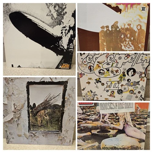 Led Zeppelin Vinyl LP Lot