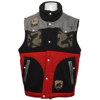 Raw Blue, Outdoor Weste, Herren, Größe: XXL, Rot/Schwarz/Mehrfarbig #BOG