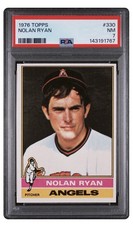 Topps 1976 Nolan Ryan #330 PSA 7 California Angels Baseball Trading Card