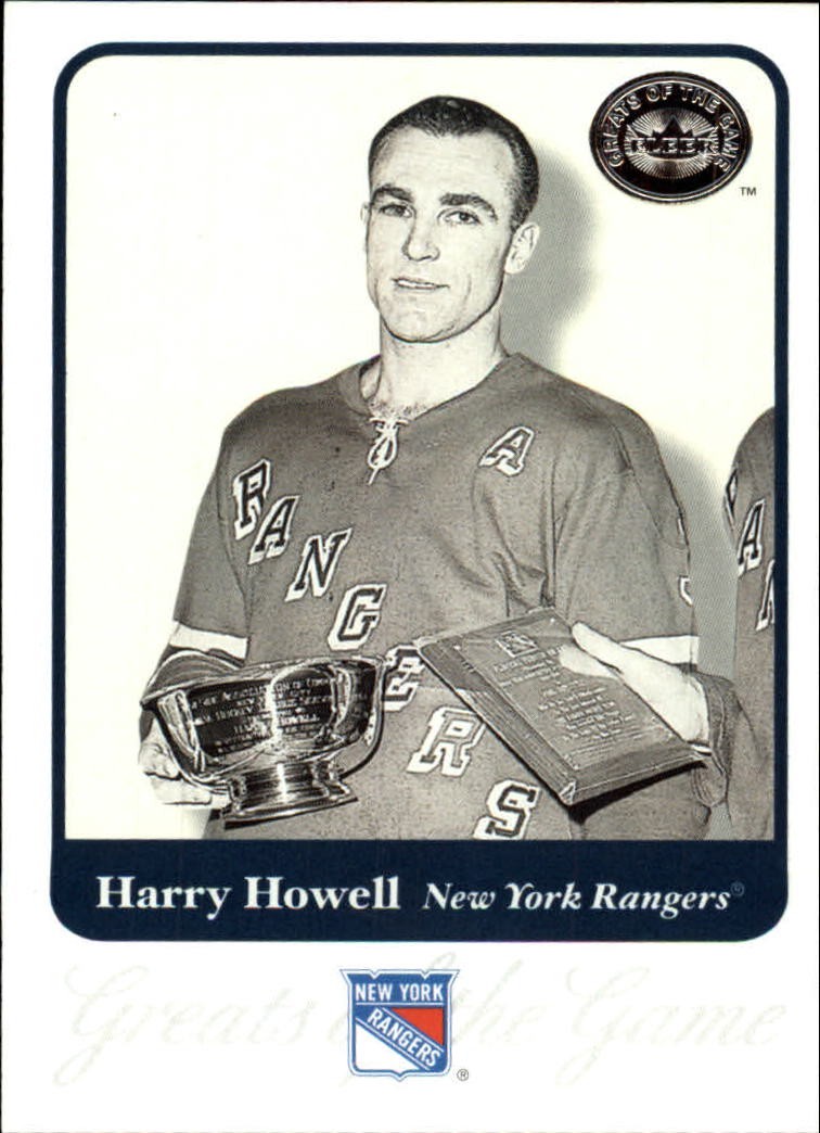 2001-02 Greats of the Game #58 Harry Howell - HKY