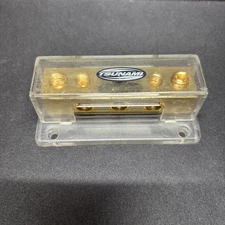 3-Way Car Power / Ground Wire Distribution Block for Audio Amp Systems 0GA / 4GA