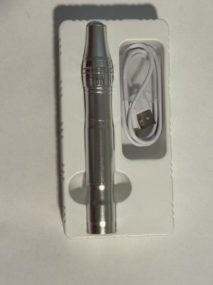 Soripoo L3 Wireless Tattoo Pen Machine, Silver Metal, USB Cable Included