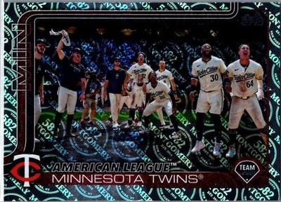 Byron Buxton And Your Minnesota Twins 2025 Topps Base Inserts & Parallel