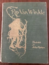 Rip Van Winkle, Washington Irving, Arthur Rackham, 1905, 1st American edition
