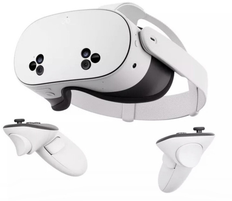 Meta Quest 3S 128GB VR Headset Full Kit with Controllers White Brand New In Box