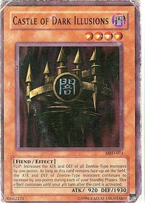 Yu-Gi-Oh  Monsterkarte Castle of Dark Illusions MRD-073 Englisch