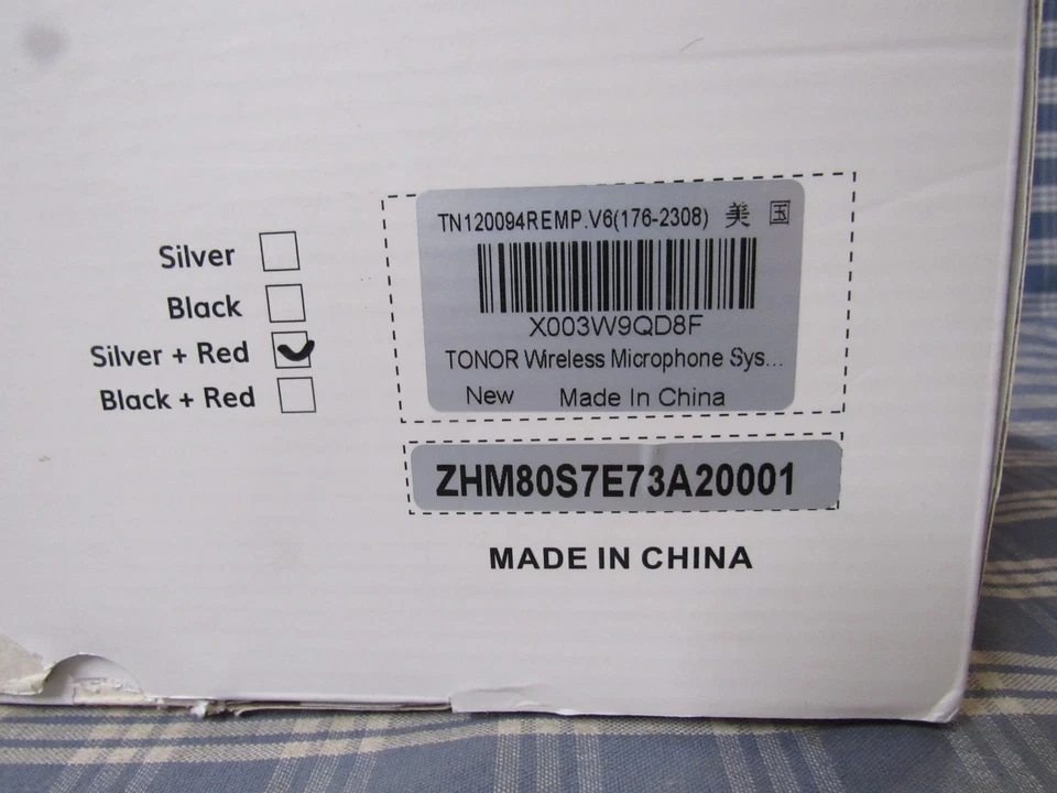 Tonor TW-820 Dual Wireless Microphone (Store Display Excellent) FREE SHIPPING. - Image 3 of 4